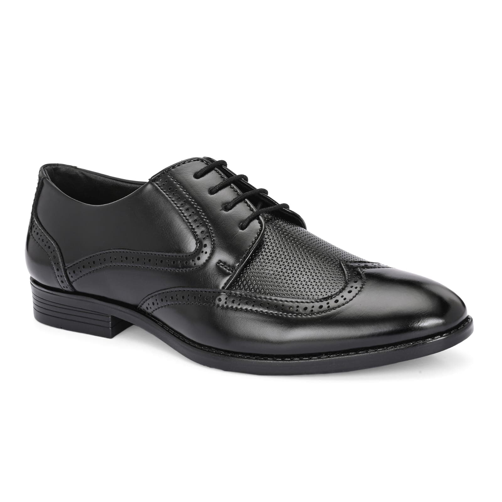 Blue Patina Derby Laceup