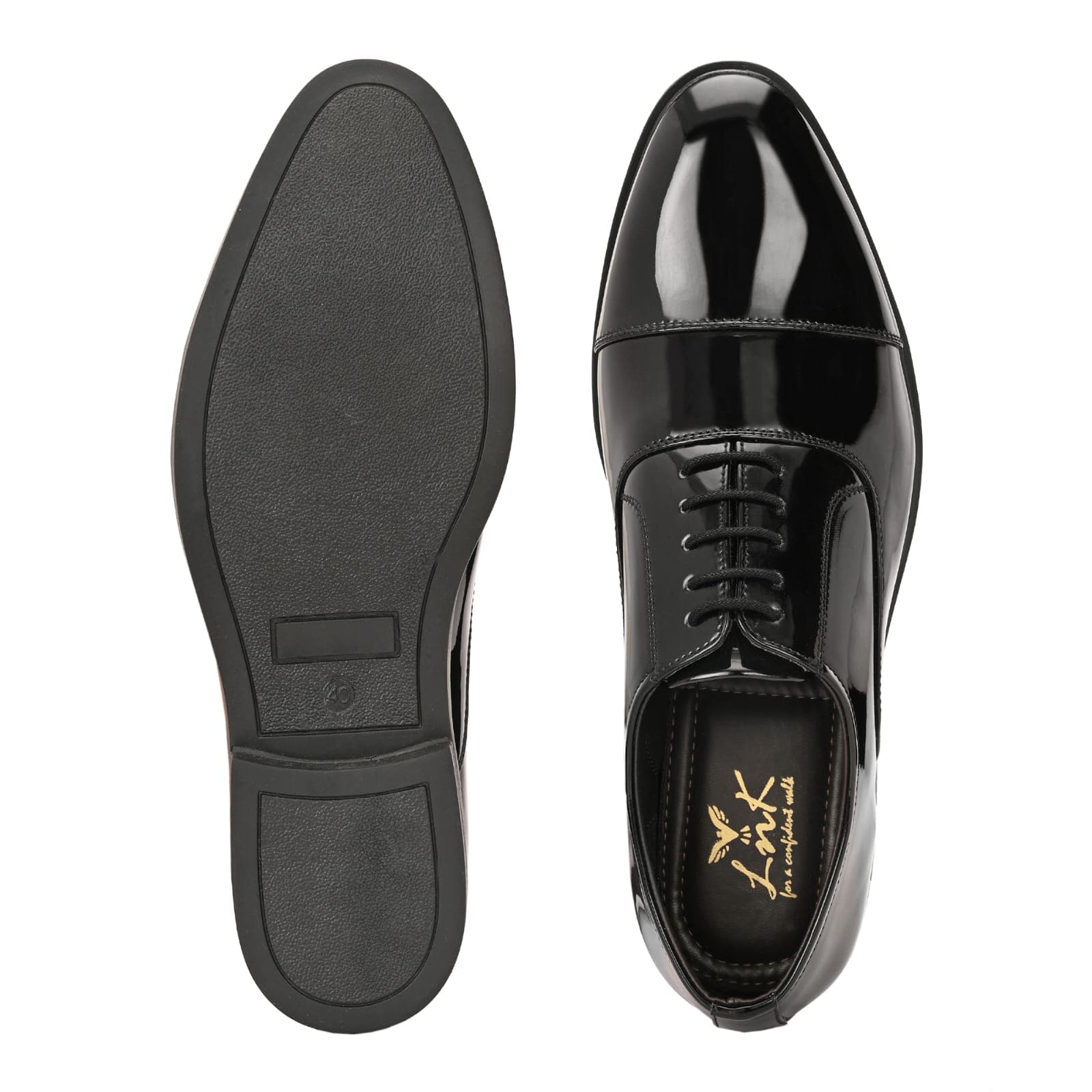 Patent Oxford Laceup
