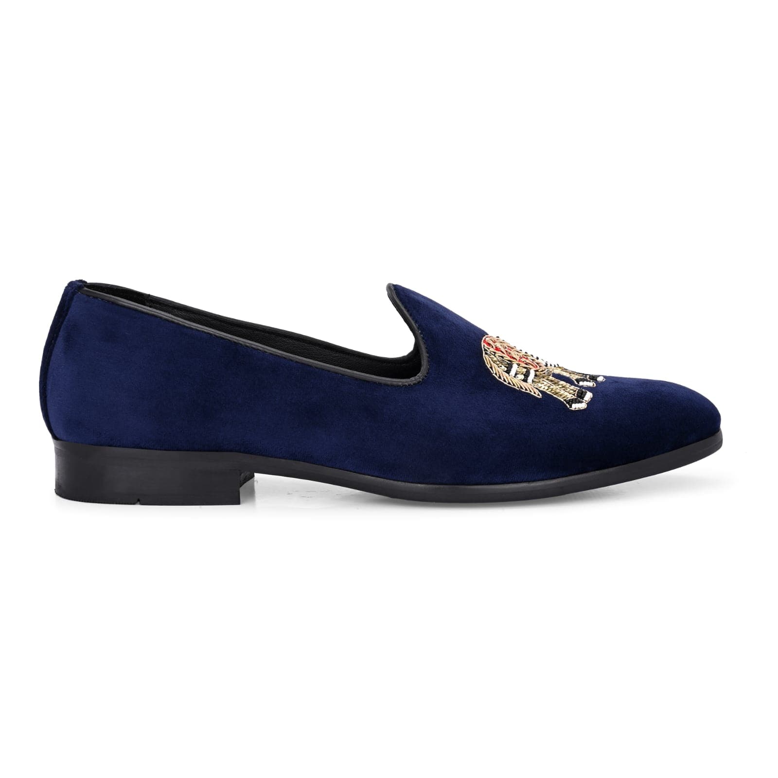 Royal Blue Patina Oxford look